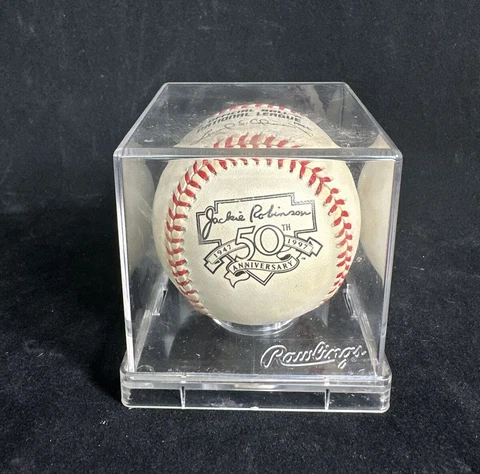 Rawlings 1997 Jackie Robinson 50th Anniversary Official MLB Baseball American Cover