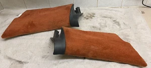 PORSCHE BOXSTER S PAAR ROTE TEPPICH ABDECKUNG VERKLEIDUNG 98655121500 98655121600 - Bild 1 von 3