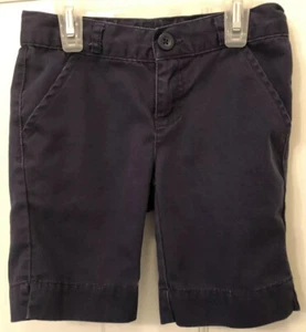 LITTLE KID SIZE 5 ‘CRAZY 8’ NAVY SHORTS WITH ADJUSTABLE WAIST FEATURE - Picture 1 of 8