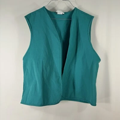 Chaleco Girl Scouts Junior Jr. GS Chaleco Talla Plus Pequeño Poli Sarga Manchado Foto 1 de 4