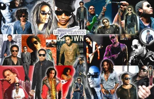 Póster de collage de Lenny Kravitz - Imagen 1 de 3