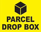 Klebeschild Hinweis Aufkleber Aufkleber Notiz Paket Drop Box Pakete 16 cm x 12,5 cm