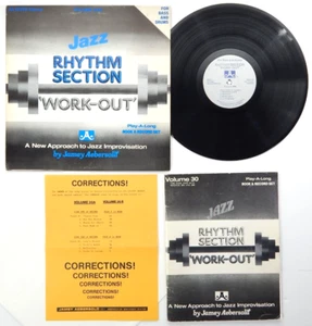 SECCIÓN DE RITMO ENTRENAMIENTO Jamey Aebersold Grabación de Bajo y Batería + Libro JA1247B EN MUY BUENA CONDICIÓN+ - Imagen 1 de 17