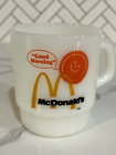 Fire King McDonald’s Mug “Good Morning” Vintage Anchor Hocking Milk Glass