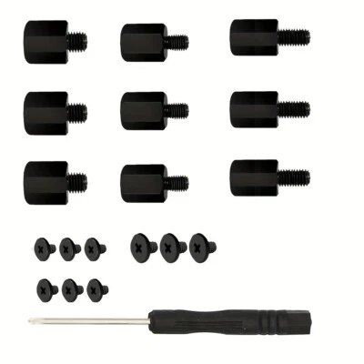 M.2 SSD Mounting Kit for ASUS MSI and Gigabyte Black Screws Set 19 Set Replacement - Image 1 of 4