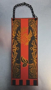 Monster Hunter Research Commission Sixth Fleet Custom Made Mini Cloth Banner - Picture 1 of 2