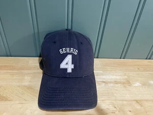 Lou Gherig Baseball Cap Flex New Era Cotton Hat Yankees NY MLB M-L Stretch Fit - Picture 1 of 12