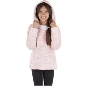 Member's Mark Girls' Plush Pullover Pink Quartz SZ 4 - Picture 1 of 4