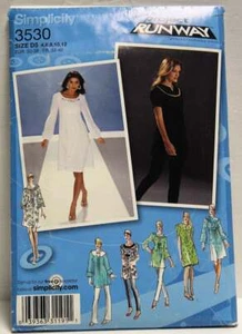 Simplicity 3530 Sewing Pattern Women's Project Runway Tunic Dress - Picture 1 of 2