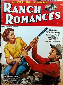 Ranch Romances Pulp 3rd September 1953 Talmage Powell Stephen McNally - Imagen 1 de 4