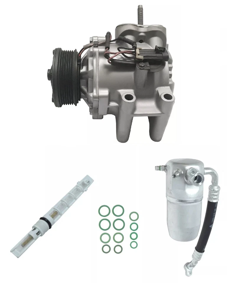 Kit de compressor CA RYC Reman DD03 compatível com GMC Envoy XL 4.2L 2003, 2004 sem traseira - Imagem 1 de 4