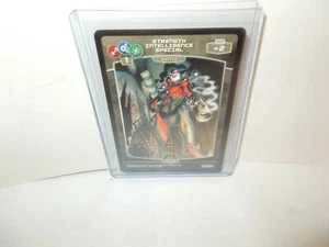 STREGNTH ITELLIGENCE 2018 Harley Quinn Card #C40-BM 2018 Batman MetaX Panini - Picture 1 of 2