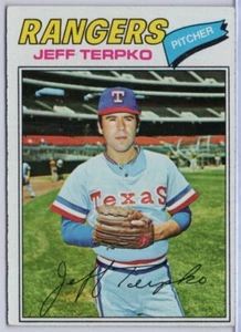 1977 Topps #137 Jeff Terpko in EX Condition Rangers - Picture 1 of 2