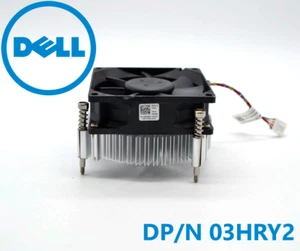 GENUINE Dell Stock heatsink & Fan 4-Pin 03HRY2 G5 5000 5090 XPS 8940 - Picture 1 of 2