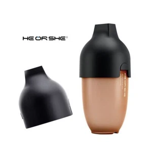 HE OR SHE Ultra Wide Neck Baby Bottle 240ml Black - Picture 1 of 11