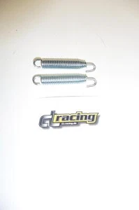 Auspufffeder 2x Krümmerfeder 90 mm Feder exhaust spring Motorrad Enduro Mx Cross - Afbeelding 1 van 4