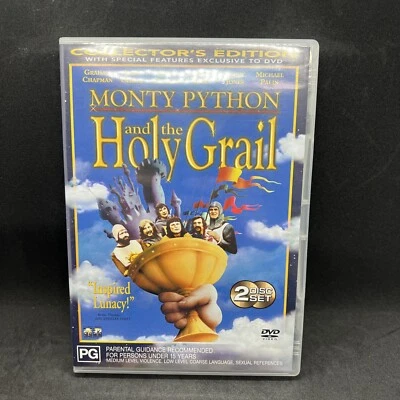 Collector's Edition Monty Python And The Holy Grail  DVD Region 4 2 Discs - Image 1 of 4