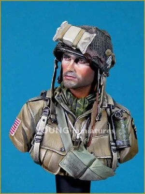 Young Miniatures - 101st Airborne Division Normandy - 1/10th Resin Bust - YM1807 - Image 1 of 4