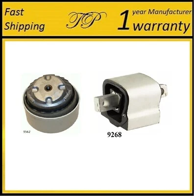 2 PCS FRONT MOTOR & TRANS MOUNT FOR 2002-2004 Mercedes-Benz SLK32 AMG 3.2L - Image 1 of 4