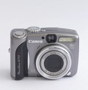 near mint Canon PowerShot A710 IS Compact Camera - Picture 1 of 22