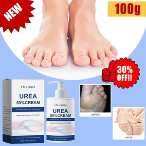 Urea Cream 60% - Foot Cream 100g Cracked Heel Repair Cream - Callus Remover , - Picture 1 of 17