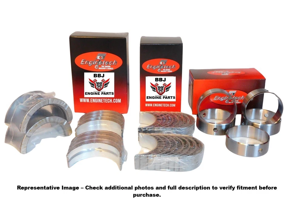 Rodamientos principales y de leva Enginetech para Chevrolet GMC GenIV 4.8 5.3 6.0 6.2 08-16 Foto 1 de 4