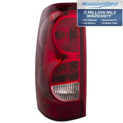 Luz trasera izquierda del lado del conductor para 03 Chevrolet Silverado 1500/2500 Fleetside Foto 1 de 4