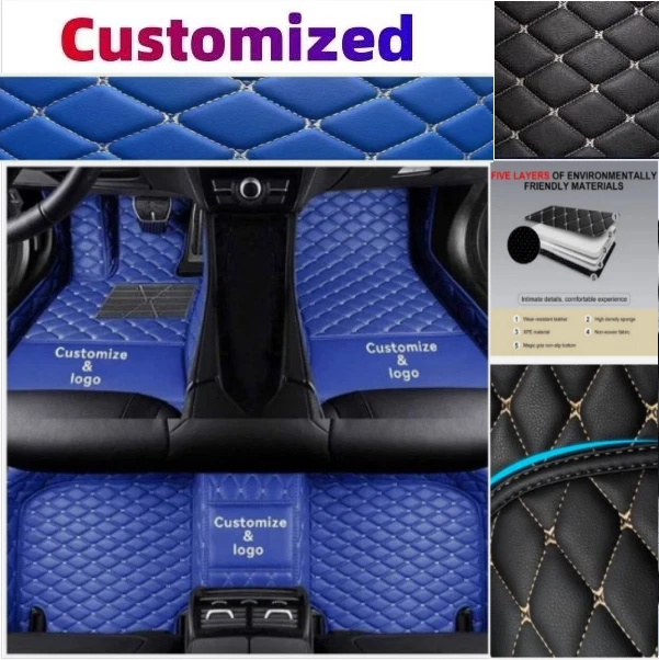 For Cadillac All Models Car Floor Mats Carpets Waterproof Cargo Liners Custom - Imagem 1 de 4