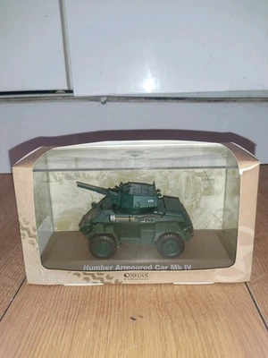 Atlas Humber Armoured Car Mk IV  Very Good Condition Diecast/Plastic - Image 1 of 4