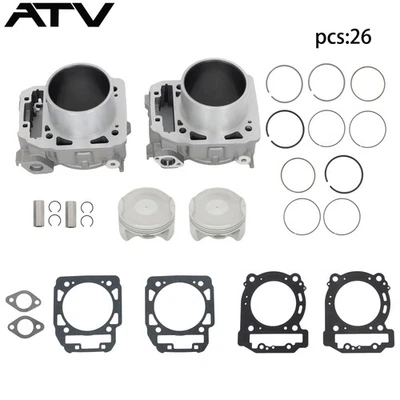 Cylinder Piston Kit For Can-am Commander Renegade Outlander 1000 2011-2017 - Image 1 of 4