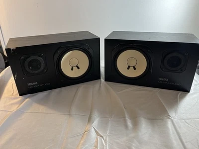 YAMAHA NS-10M STUDIO Speaker Pair System Studio Monitors NS10M Working - Image 1 of 4