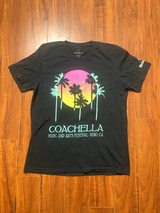 Coachella Music Arts Festival 2019 T Shirt Size Large Ariana Grande Zedd 28x21 - Picture 1 of 9