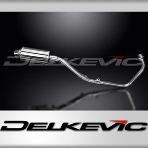 HONDA CBR250R 2011-2013 FULL EXHAUST SYSTEM 225mm STAINLESS OVAL SILENCER - Picture 1 of 4