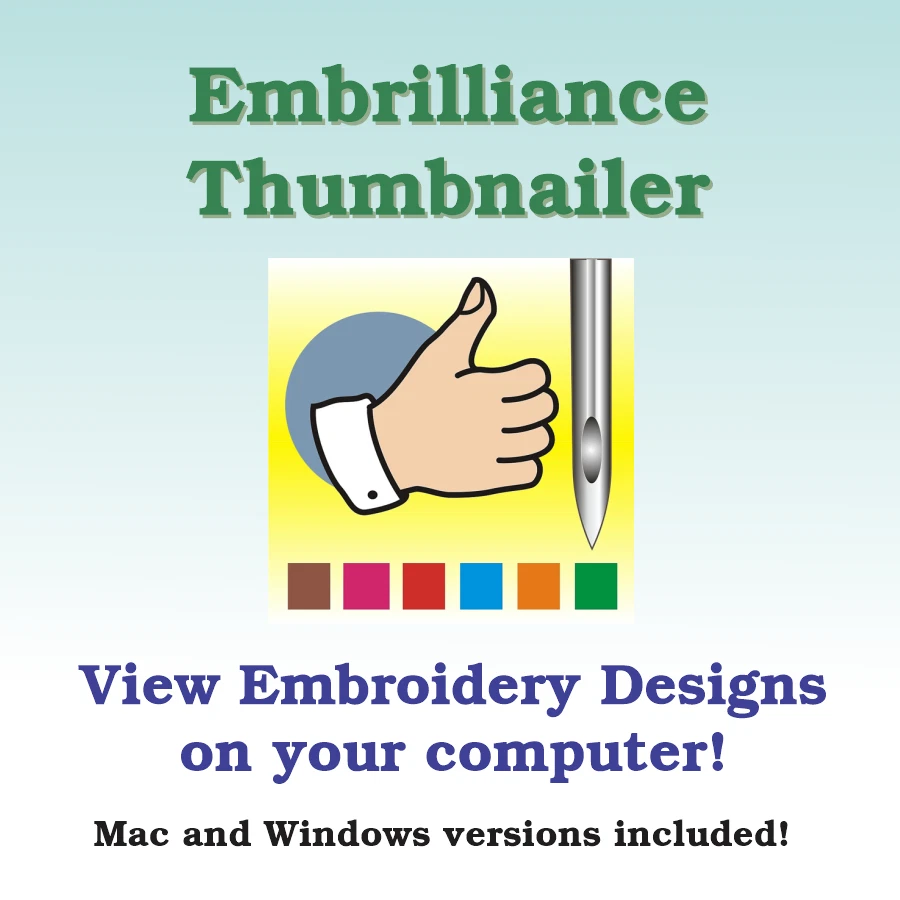 Embrilliance Thumbnailer - Embroidery Digitizing Software -LIFETIME LICENSE - Image 1 of 3