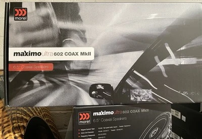 Morel Máximo Ultra 602 Coaxial 80/160w 2 vías Foto 1 de 3
