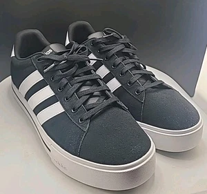 Adidas Daily 4.0 Men's Size 13US Dark Blue White Lifestyle Casual Shoes. Nice - Picture 1 of 6