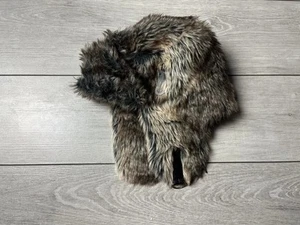 Furry Animal Ears Faux Fur Trapper Ushanka Hat Size OS - Picture 1 of 4