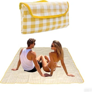 Outdoor Picnic Blanket,Extra Large Picnic Blanket Beach Blankets, Picnic Mat Wat - Picture 1 of 7