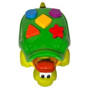 Raro Fisher Price Toddlerz 2002 Tappy The Turtle Shape juguete de colección funciona (leer) - Imagen 1 de 7
