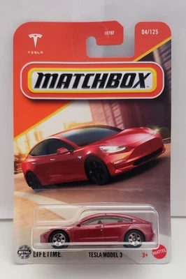 Matchbox Tesla Model 3        MBX City - Image 1 of 4