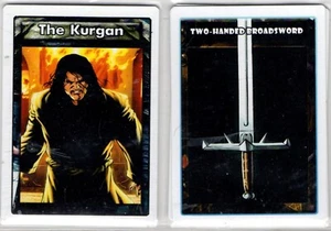 2nd Edition Highlander TCG The Kurgan Persona and Two-Handed Broadsword Promo - Picture 1 of 2