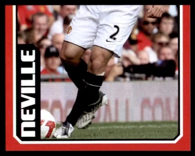 Panini Manchester United 2008 - Gary Neville (2 of 2) No. 21 - Image 1 of 2