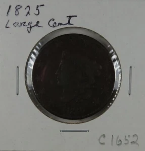 Centavo grande de Estados Unidos C1652 1825 - Imagen 1 de 4