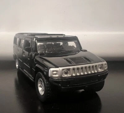 Maisto Playerz Hummer SUV Truck Black 1/46 diecast Loose - Image 1 of 4