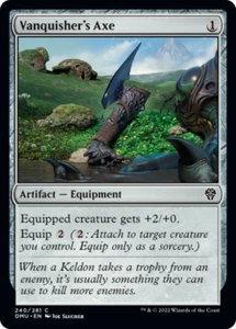 VANQUISHER'S AXE X 4 N/M DOMINARIA UNITED MTG - Imagen 1 de 1
