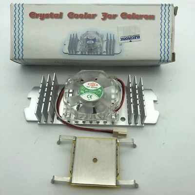 NEW Slot 1 Heatsink & Fan PC CPU Cooler for Intel CELERON Processors 3-Pin .08a - Image 1 of 4