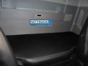 TRUCK BED COVER COMPATIBLE WITH VOLVO FH4 2013-2020 ECO LEATHER - -BLACK - Picture 1 of 3