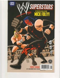 WWE SUPERSTARS #1B (Vol. 1), casi nuevo o mejor, (Super Genius, diciembre 2013) - Imagen 1 de 2