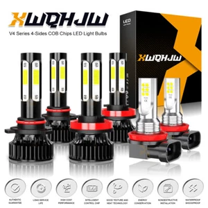 Kit de bombillas LED haz alto/bajo + luz antiniebla para Jeep Grand Cherokee 14-18 - Imagen 1 de 12