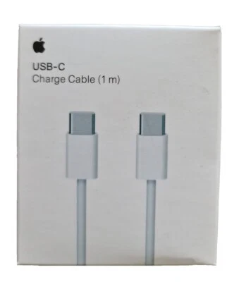 1m Genuine Apple USB-C to USB-C Charging Data Cable - Image 1 of 2